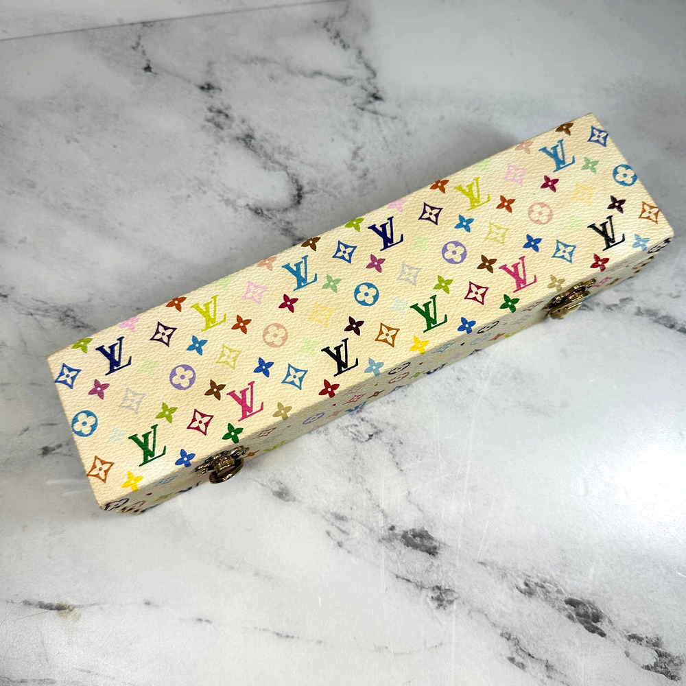 Louis Vuitton Multicolore Watch Tambour Takashi Murakami Monogram LV Vintage - Picture 3 of 16